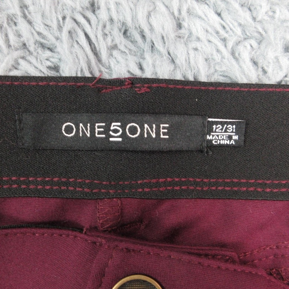 One 5 One Pants Womens 12 Purple Premier Ponte Dress Trouser 33x27.5* NWT - Picture 10 of 16